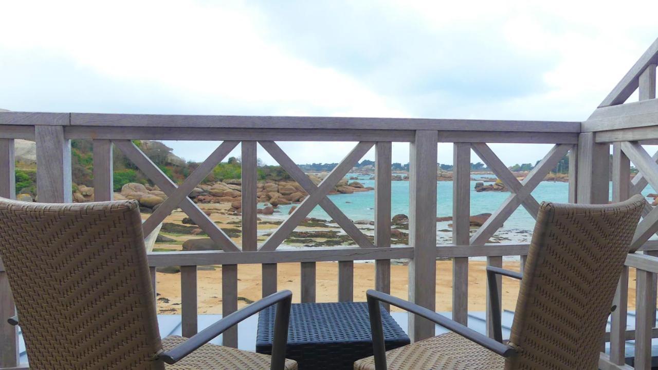 Logis Hotel Saint Guirec Et De La Plage Perros-Guirec Zewnętrze zdjęcie