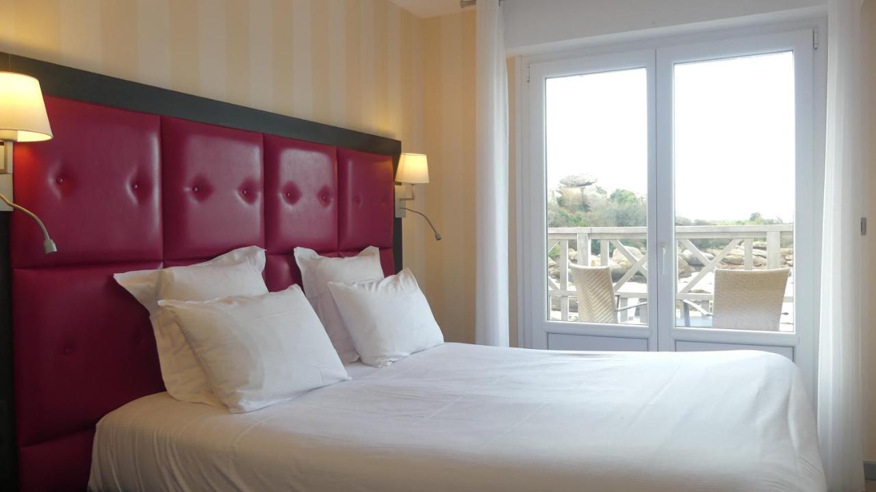 Logis Hotel Saint Guirec Et De La Plage Perros-Guirec Zewnętrze zdjęcie