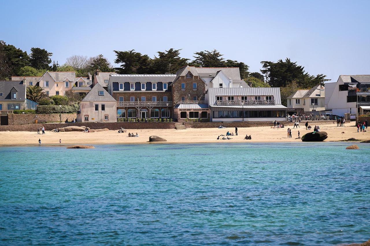 Logis Hotel Saint Guirec Et De La Plage Perros-Guirec Zewnętrze zdjęcie