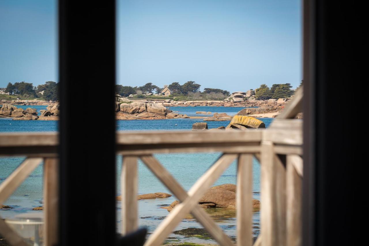 Logis Hotel Saint Guirec Et De La Plage Perros-Guirec Zewnętrze zdjęcie