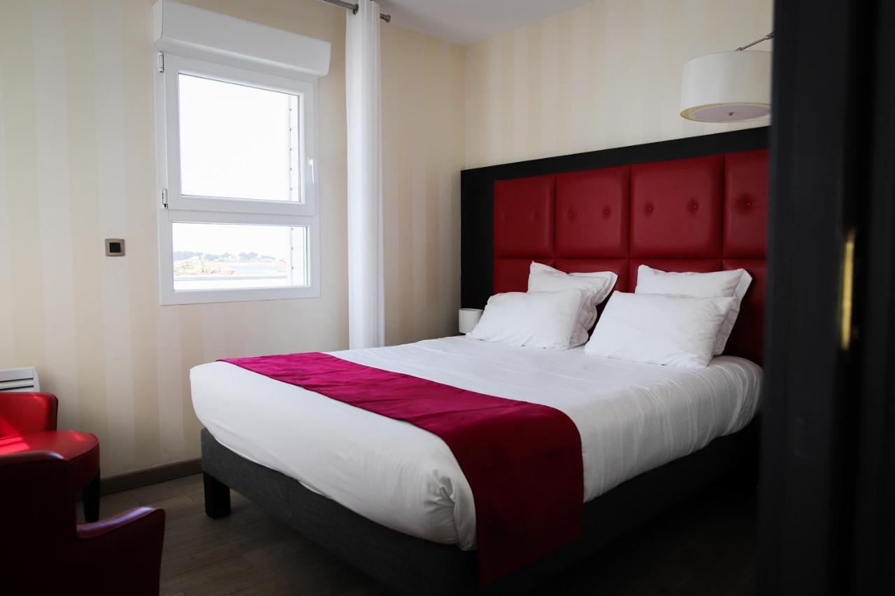 Logis Hotel Saint Guirec Et De La Plage Perros-Guirec Zewnętrze zdjęcie