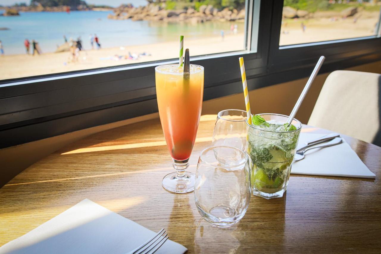 Logis Hotel Saint Guirec Et De La Plage Perros-Guirec Zewnętrze zdjęcie