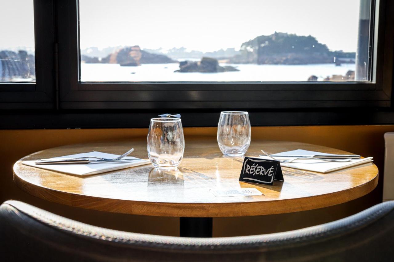 Logis Hotel Saint Guirec Et De La Plage Perros-Guirec Zewnętrze zdjęcie