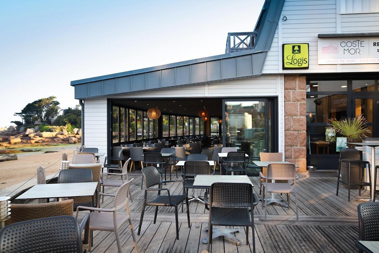 Logis Hotel Saint Guirec Et De La Plage Perros-Guirec Zewnętrze zdjęcie