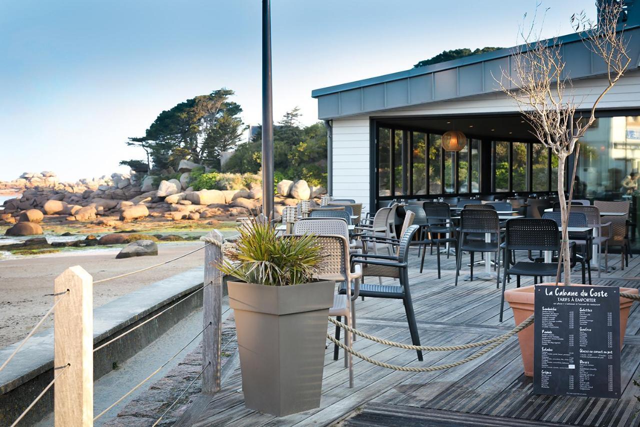 Logis Hotel Saint Guirec Et De La Plage Perros-Guirec Zewnętrze zdjęcie
