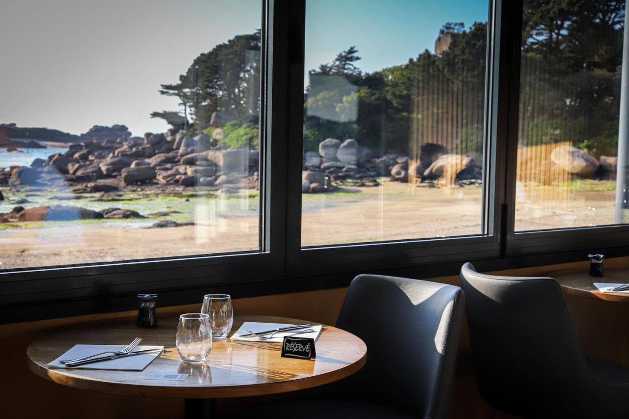 Logis Hotel Saint Guirec Et De La Plage Perros-Guirec Zewnętrze zdjęcie