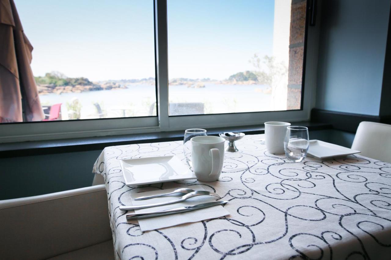 Logis Hotel Saint Guirec Et De La Plage Perros-Guirec Zewnętrze zdjęcie